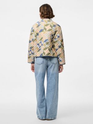 PCRIKKE QUILTED JACKET NOOS Birch/PATCHWORK