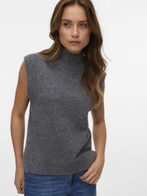 VMWOW SL HIGHNECK VEST Medium Grey Mel