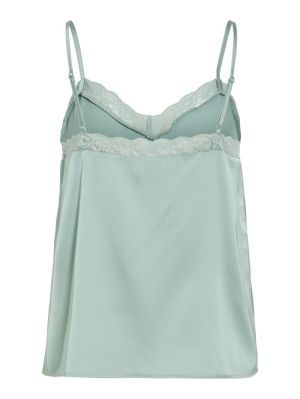 VIENNA RAVENNA LACE SINGLET - Blue Surf