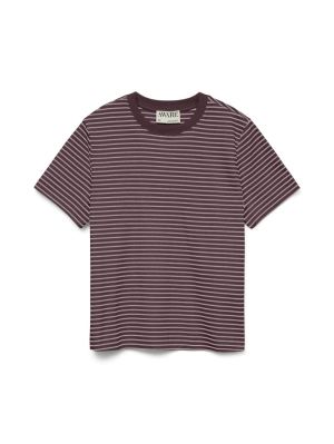 AWJADA NAIMA SS O-NECK T-SHIRT Catawba Grape/M