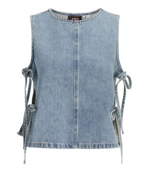 JXMABEL TOP R478 DNM LN Blue Denim