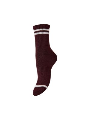 PCGENNIS TENNIS LUREX MIX SOCK Winetasting/Ton