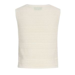 JXZUSANNAH TOP KNIT Vanilla Ice
