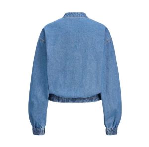 JXLEILA BOMBER JACKET R368 DNM Medium Blue Den
