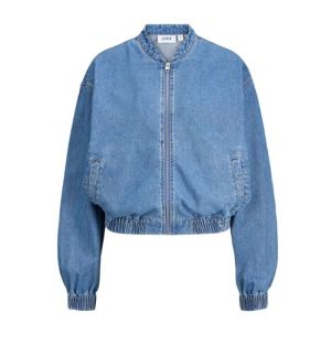 JXLEILA BOMBER JACKET R368 DNM Medium Blue Den