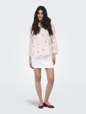 ONLSTELLA SHORT SKIRT DNM AZG White Denim