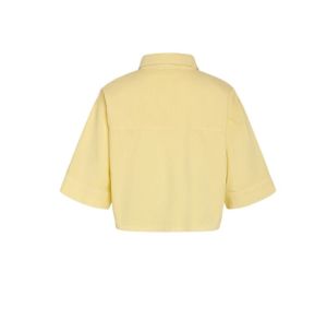 NMOREGON ALVA 2-4 CROPPED SHIR French Vanilla