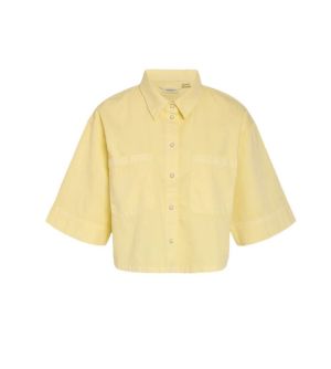 NMOREGON ALVA 2-4 CROPPED SHIR French Vanilla