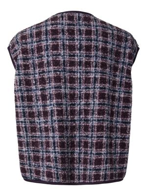 PCKATTY TEDDY VEST NOOS BC Plum Perfect/Ma