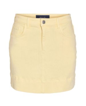NMYOLANDA MW SKIRT COLORED NOO French Vanilla