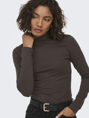 JDYAVA NEW TURTLENECK TOP JRS Chocolate Torte