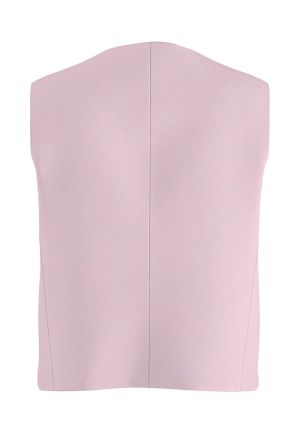HDRIELLE ASYMMETRIC WAISTCOAT Old Rose
