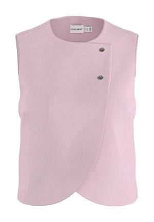 HDRIELLE ASYMMETRIC WAISTCOAT Old Rose