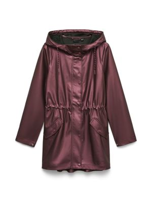 VMMALOUPEARL COATED JACKET Windsor Wine