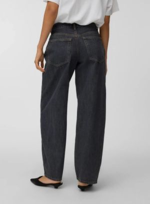 VMZOE MR BARREL DNM JEANS LI22 Dark Grey Denim