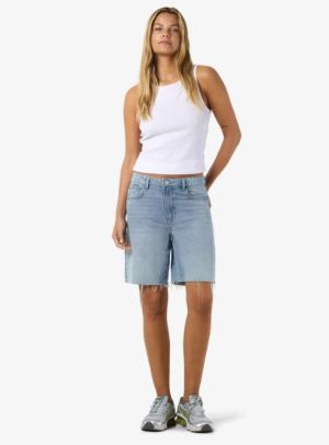 NMHOLLA NW LOOSE SHORTS AZ425L Light Blue Deni