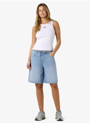 NMMAISY MW LOOSE SHORTS AZ491L Light Blue Deni