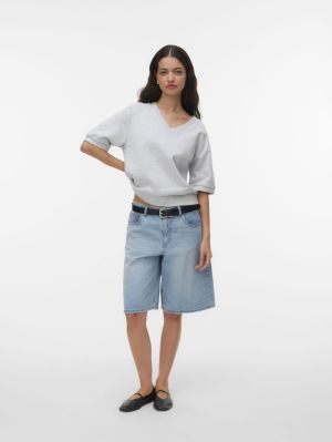 VMSIMONE SS V-NECK SWEAT BOX J Super Light Gre