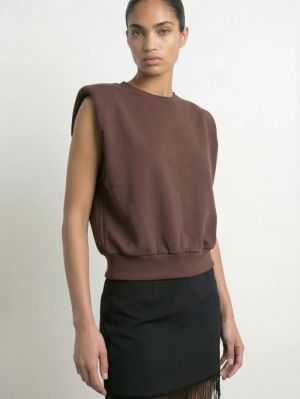 HDISOLDE SL SHOULDER PAD SWEAT Deep Mahogany