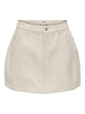 JDYHAVANNA HW EMB ECRU SKIRT D Ecru