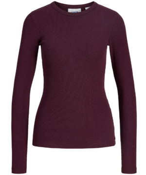 JXFREYA STR LS RIB TEE JRS NOO Winetasting