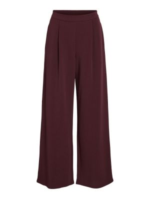 VIBENNE HW WIDE PLEAT JRS PANT Port Royale