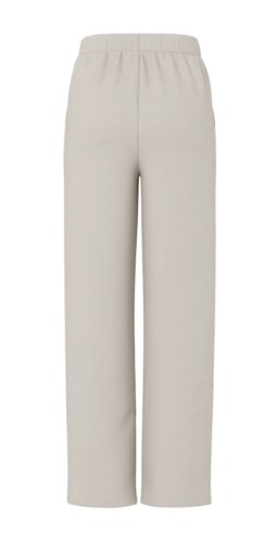 PCMICHELLE SCUBA HW PANTS SWT Silver Lining