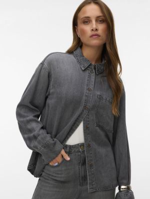AWLUCEA LS DNM SHIRT MIX Medium Grey Den