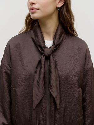 VMPENNY LS BOW BOMBER WVN EXP Chocolate Torte