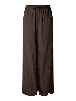 PCJABINA MW STRING PANTS WVN D Hot Fudge