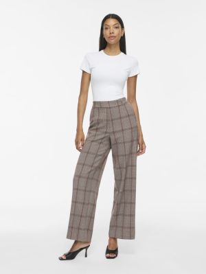 VIVARONE PATTERN HW WIDE PANT Port Royale/CUM
