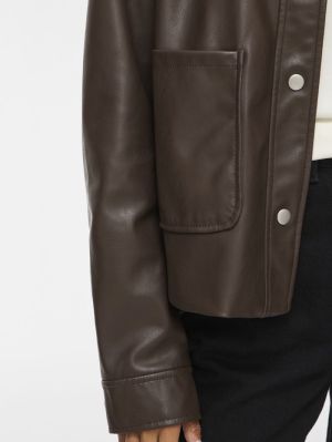 VIHELLIUM SHORT JACKET - NOOS Coffee Bean