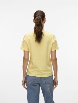 VMPAULINA SS T-SHIRT JRS NOOS Lemon Meringue