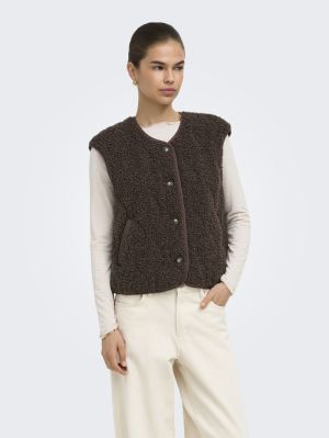 ONLINES TEDDY WAISTCOAT CC OTW Chocolate Marti