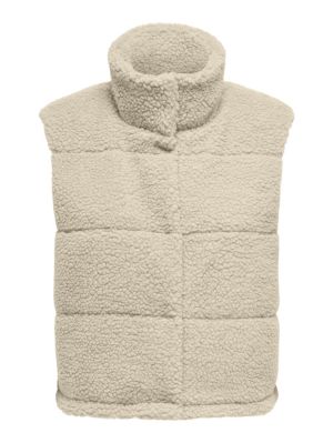 ONLSANDRA TEDDY WAISTCOAT OTW Pumice Stone