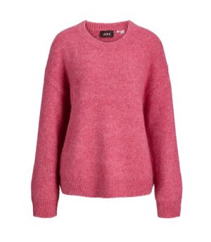 JXLOU CREW NECK KNIT SN Pink Power
