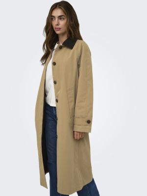 ONLORCHID CORD MIX COAT OTW Otter/Chocolate