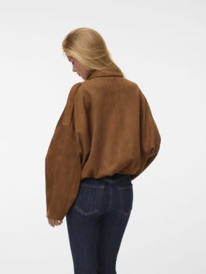 VMHAZEL LS FAUX SUEDE BOMBER J Dachshund