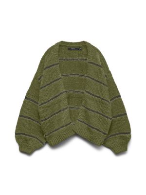 VMMAYBE ART LS OPEN CARDIGAN N Sphagnum/W. FOR