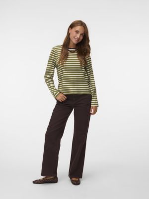 VMTESSA HR WIDE JEANS COLOR GA Chocolate Torte