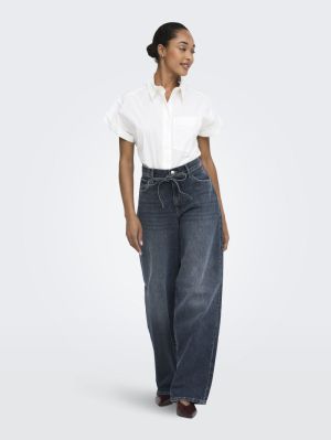 ONLGIANNA MW STRAIGHT DNM DOT0 Special Blue Gr