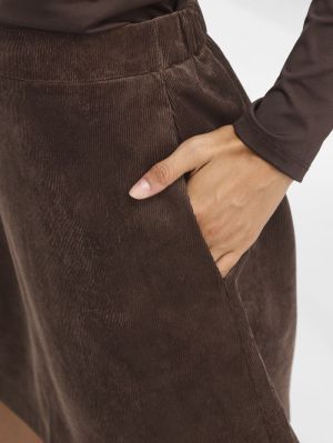 VICOURDIE HW SHORT SKIRT - NOO Coffee Bean