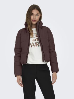 ONLDOLLY SHORT PUFFER JACKET O Decadent Chocol
