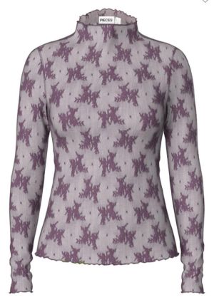 PCVIO LS MESH TOP JRS BC Plum Perfect