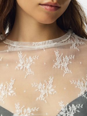PCVIO LS MESH TOP JRS BC Cloud Dancer