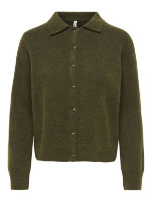 ONLALIVIA LS POLO CARDIGAN KNT Beech/Melange/H