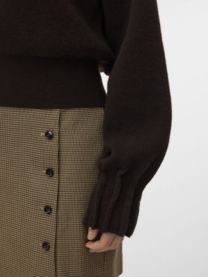VMKACY LS O-NECK PULLOVER Chocolate Torte