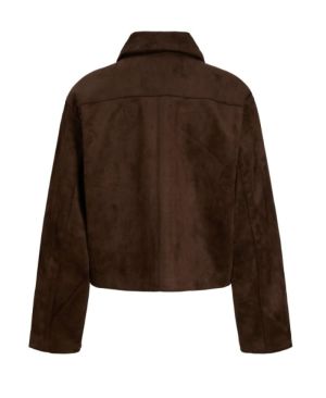 JXLUISA BRUSHED JACKET OTW Demitasse