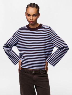 PCJASSY LS O-NECK KNIT NOOS BC Hot Fudge/CASHM