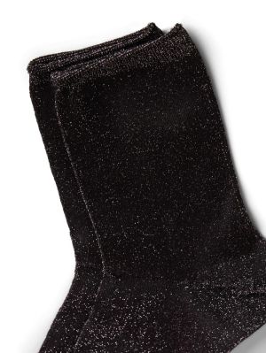 PCELLAMIA GLITTER SOCKS Plum Perfect/DT